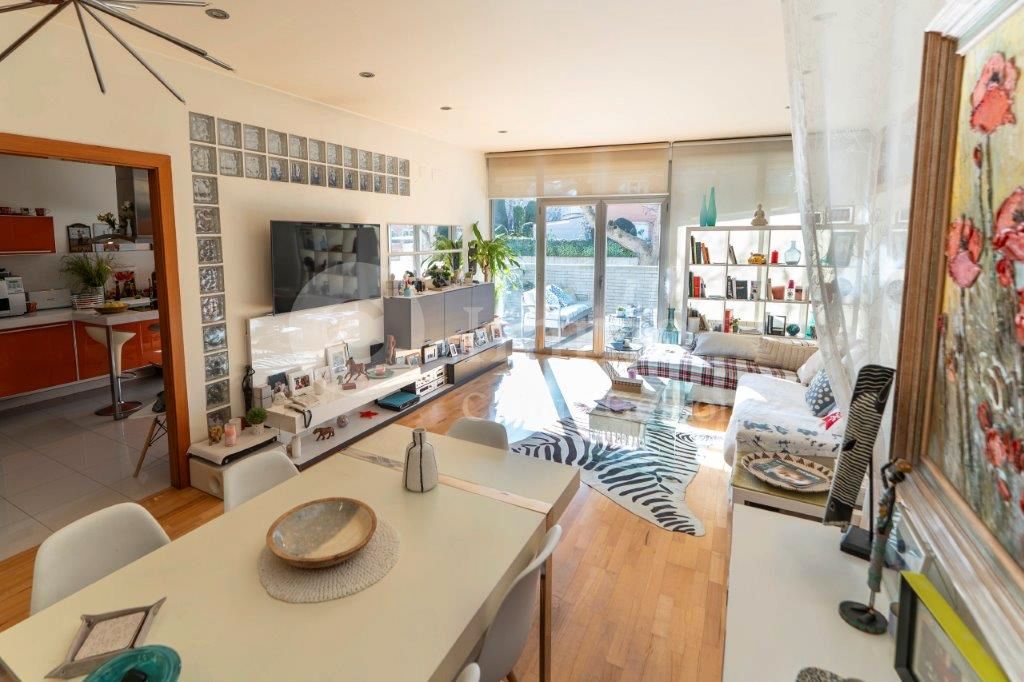 Living room of Duplex for sale in  Lleida Capital  with Air Conditioner, Heating and Parquet flooring