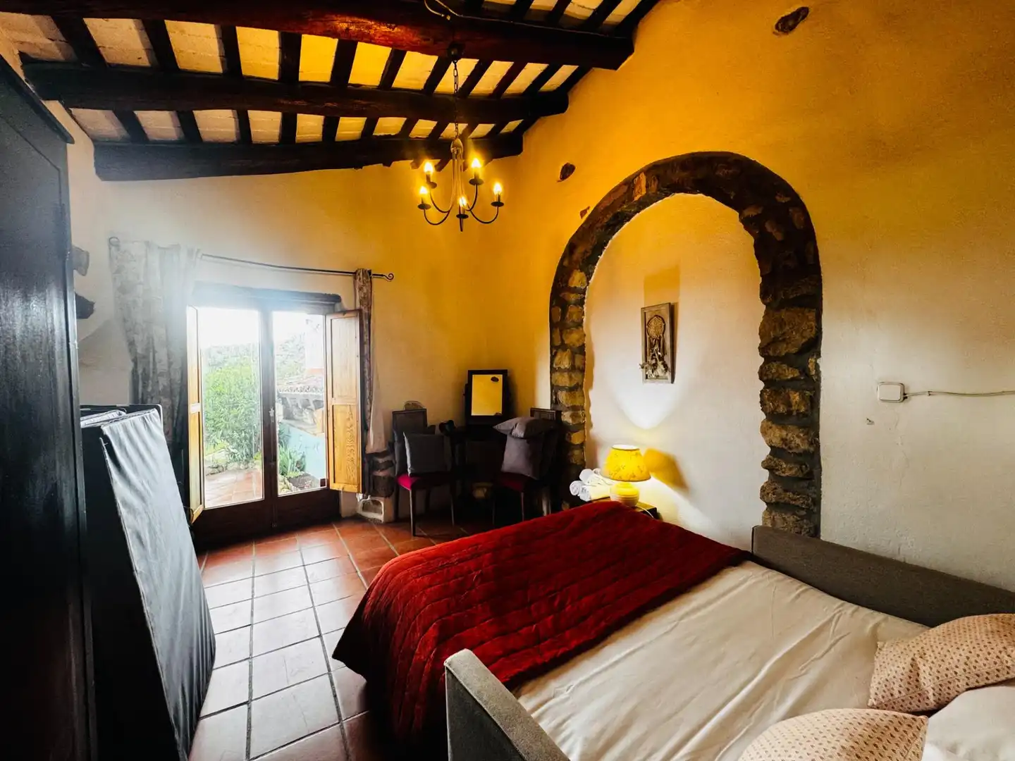 Habitación de Finca rústica en venta en Sant Sadurní d'Anoia con Aire acondicionado, Jardín privado y Terraza