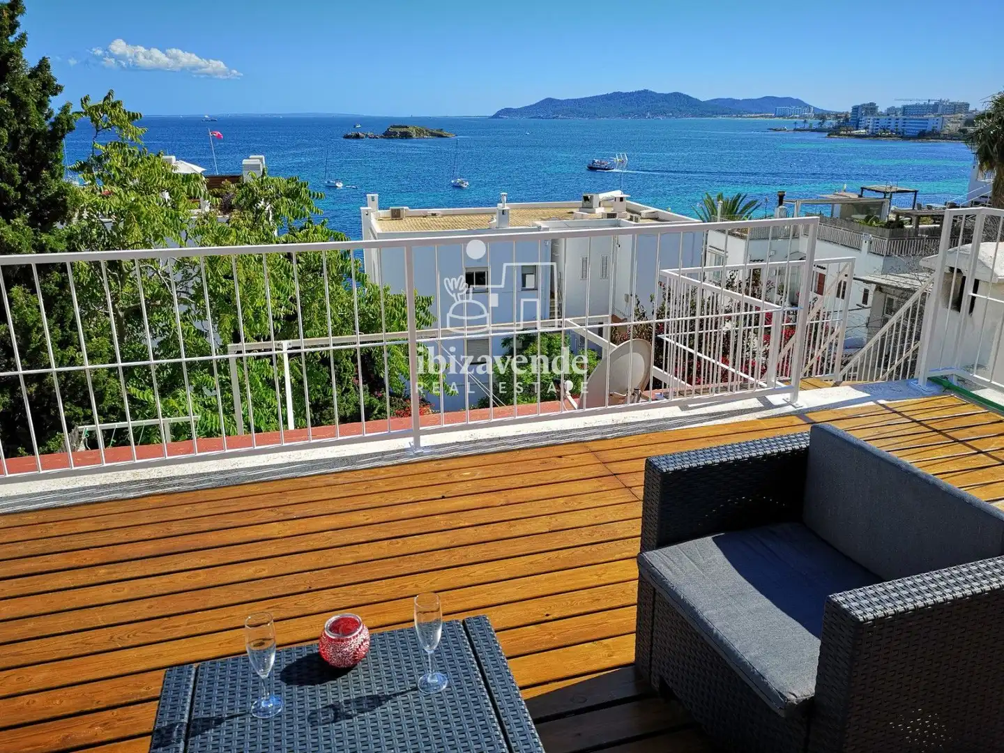Wohnung zur Miete in Eivissa mit Klimaanlage, Terrasse und Möbliert