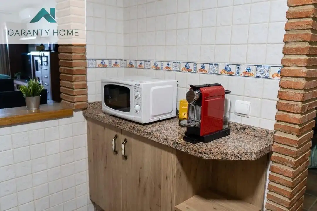 Kitchen of Flat for sale in Torrox  with Air Conditioner, Private garden and Terrace