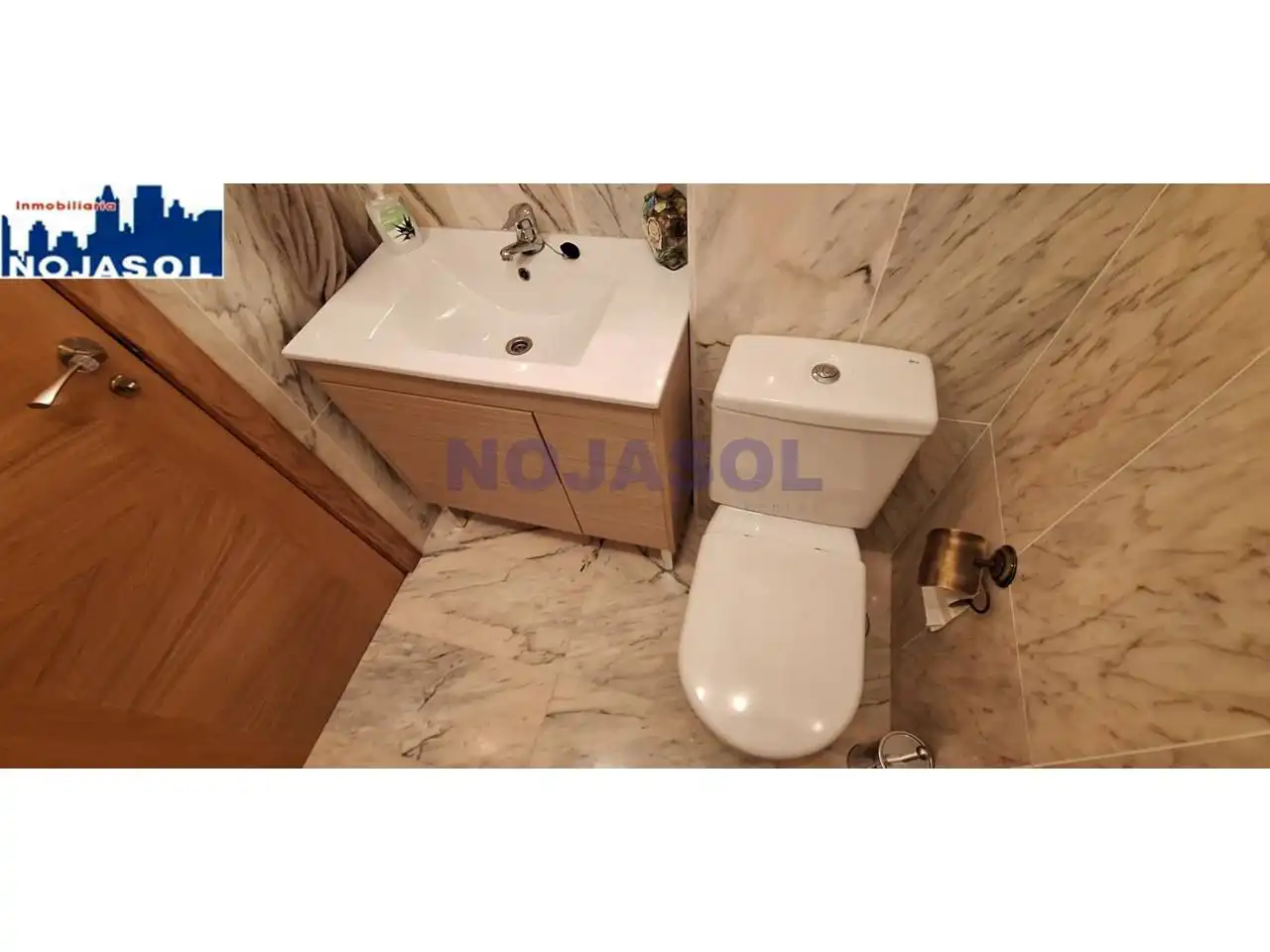 Bathroom of Flat for rent in Noja  with Heating, Terrace and Furnished