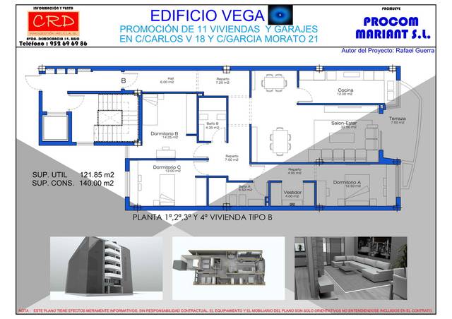 Piso en Venta en Calle de Carlos V, 13 en El Industrial