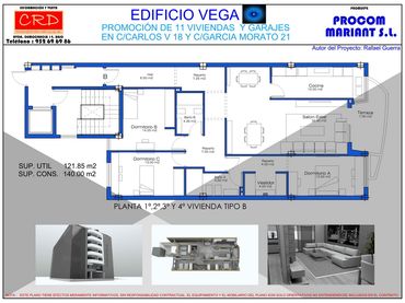 Appartamento con ascensore in vendita a Calle de Carlos V 13