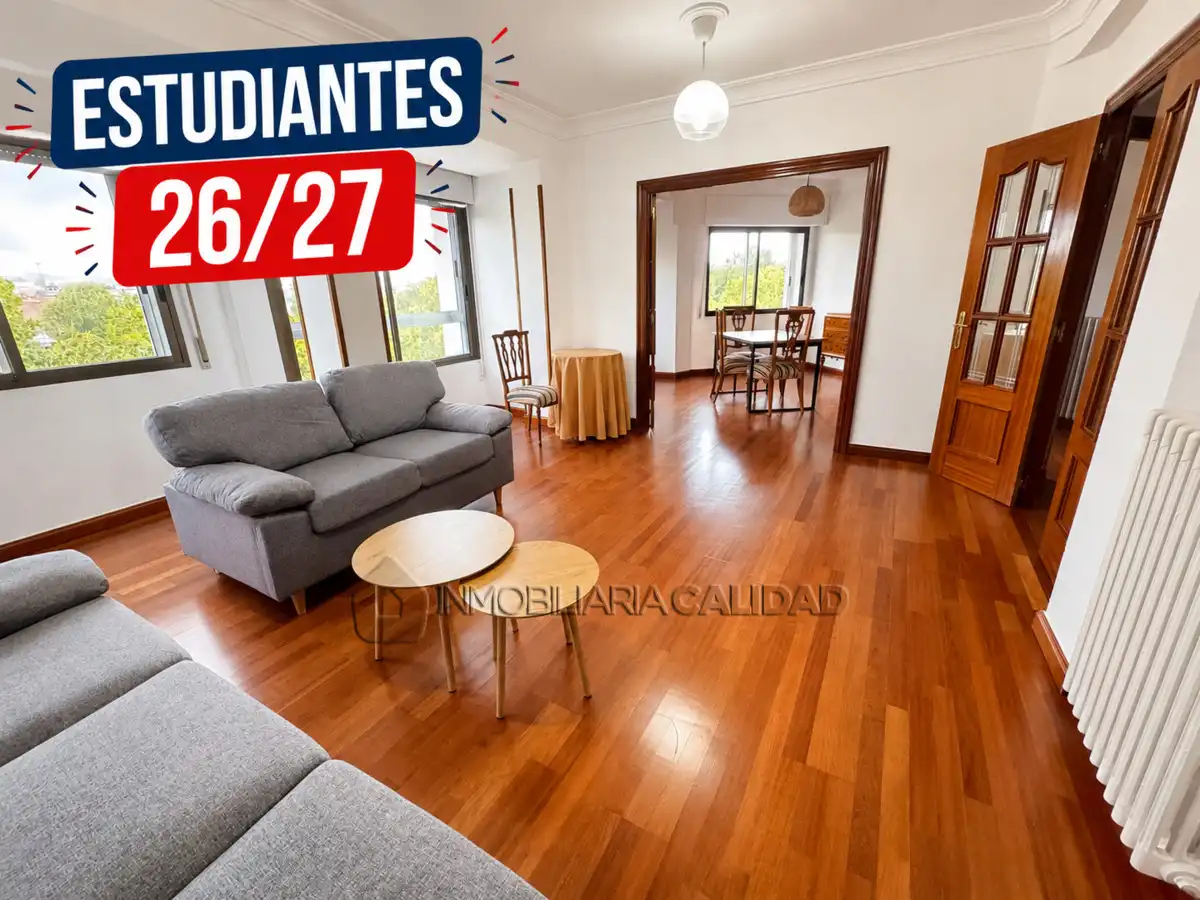 Außenansicht von Wohnung zur Miete in Burgos mit Heizung und Möbliert