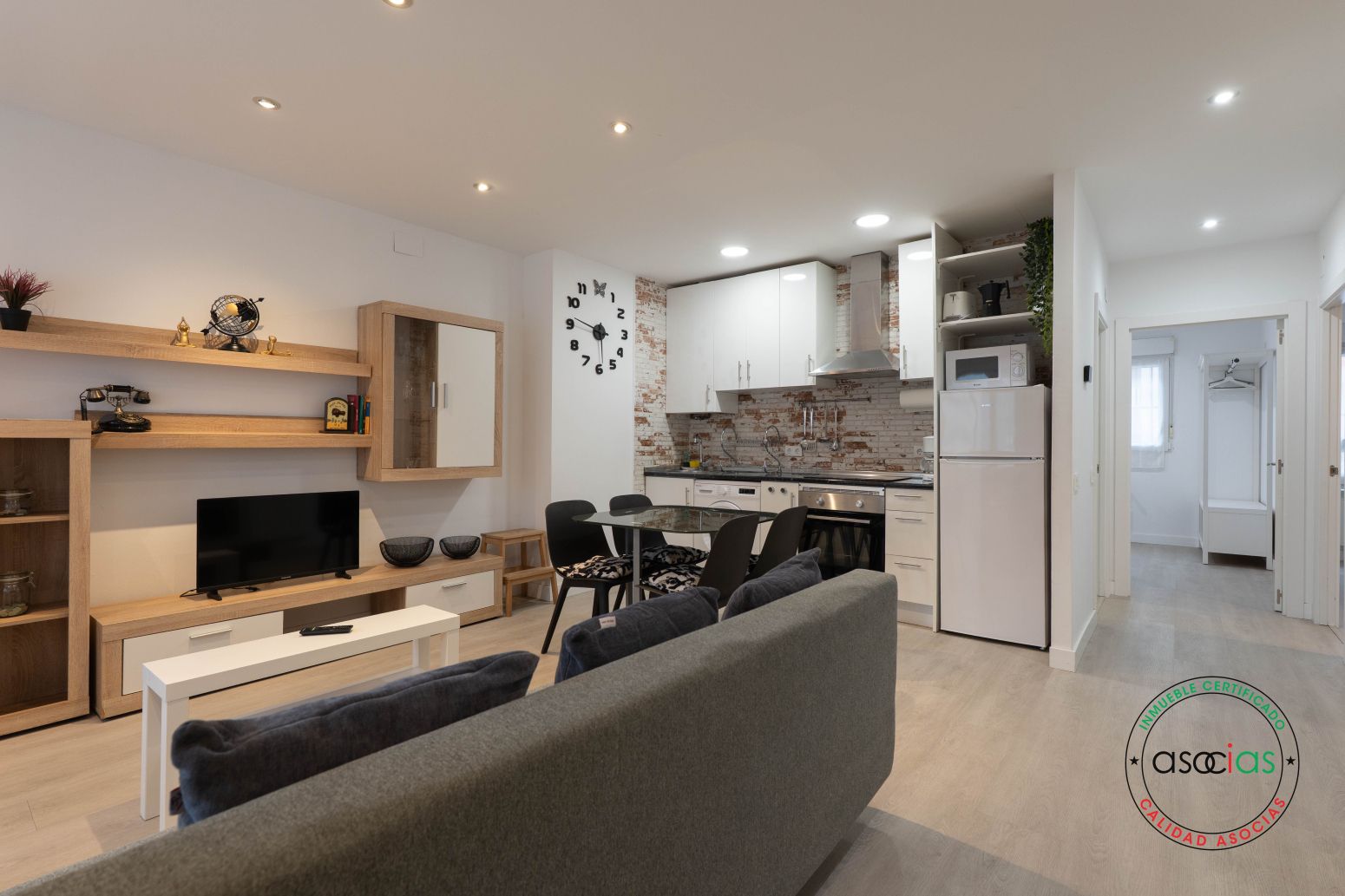 Living room of Flat for sale in Gijón   with Heating
