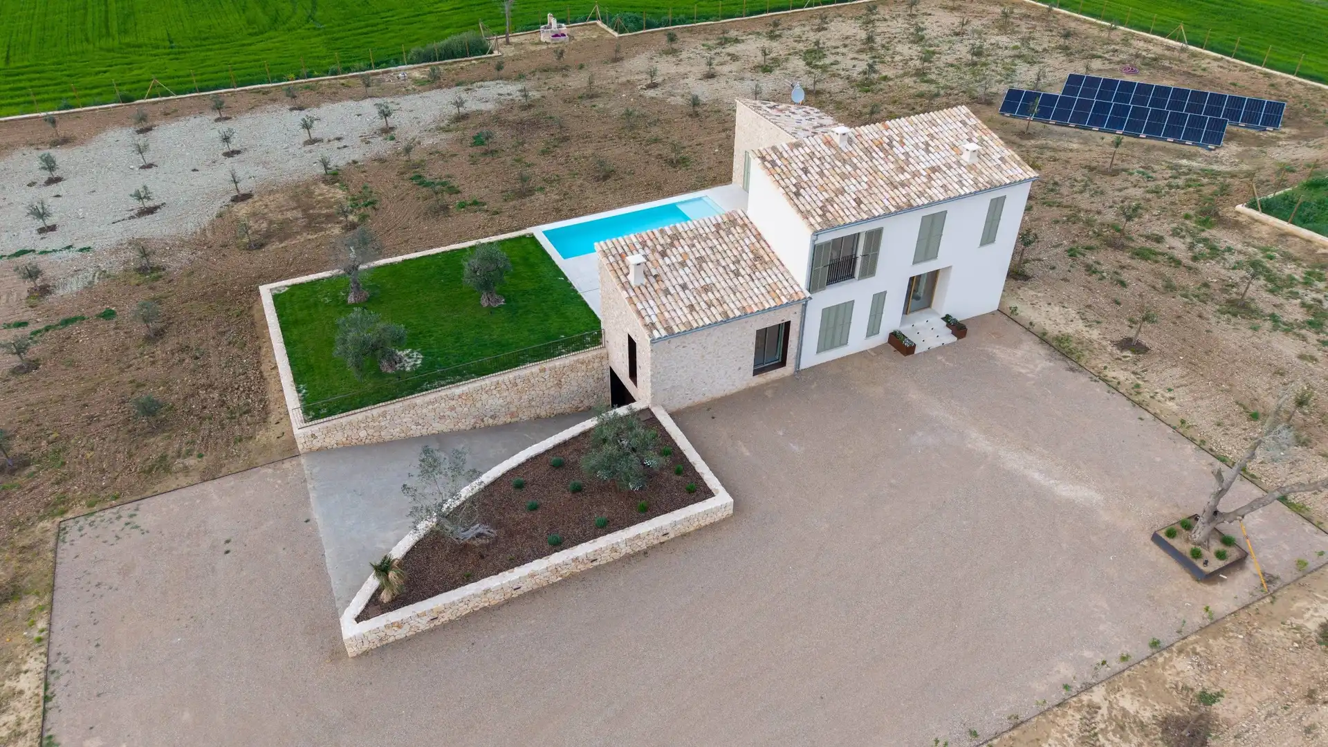 Vista exterior de Finca rústica en venda en Sineu amb Aire condicionat, Calefacció i Terrassa