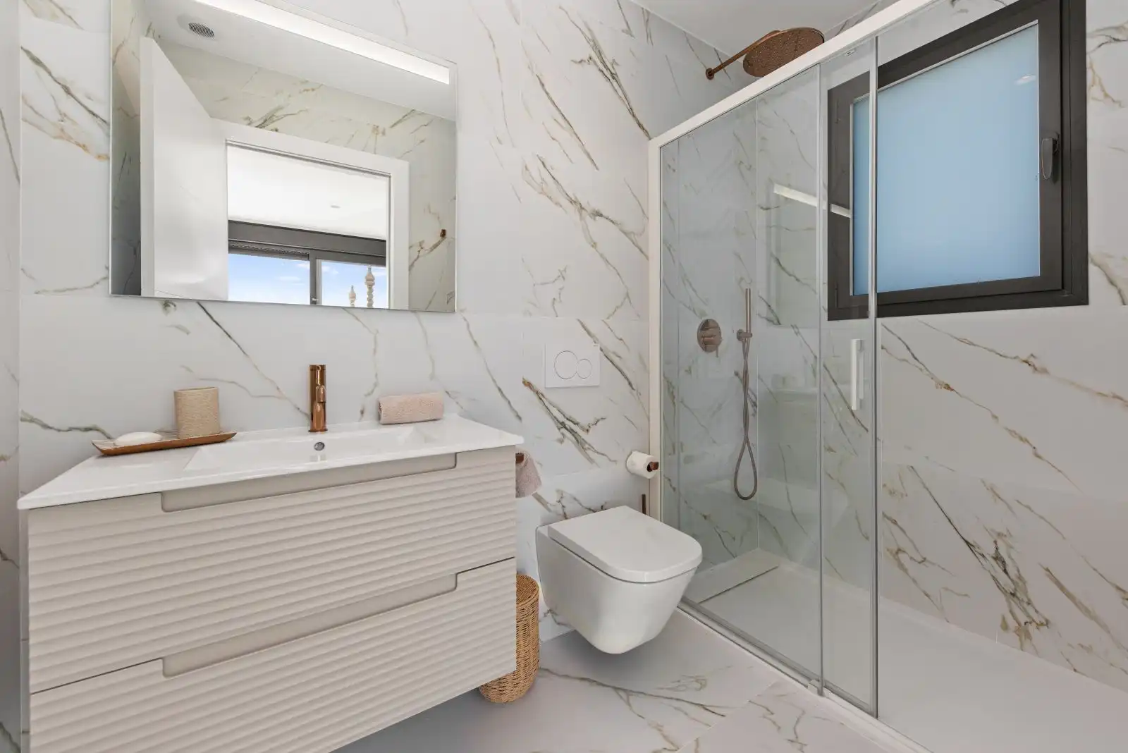 Baño de Casa o chalet en venta en Moraira con Aire acondicionado, Calefacción y Jardín privado