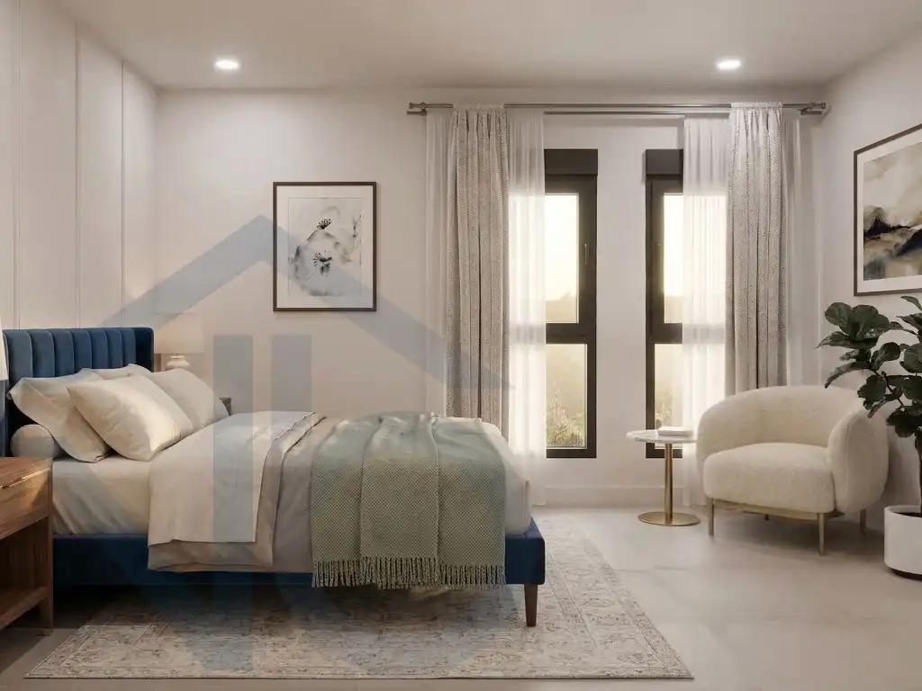 Bedroom of Houses for sale in Lorca  with Air Conditioner, Private garden and Terrace