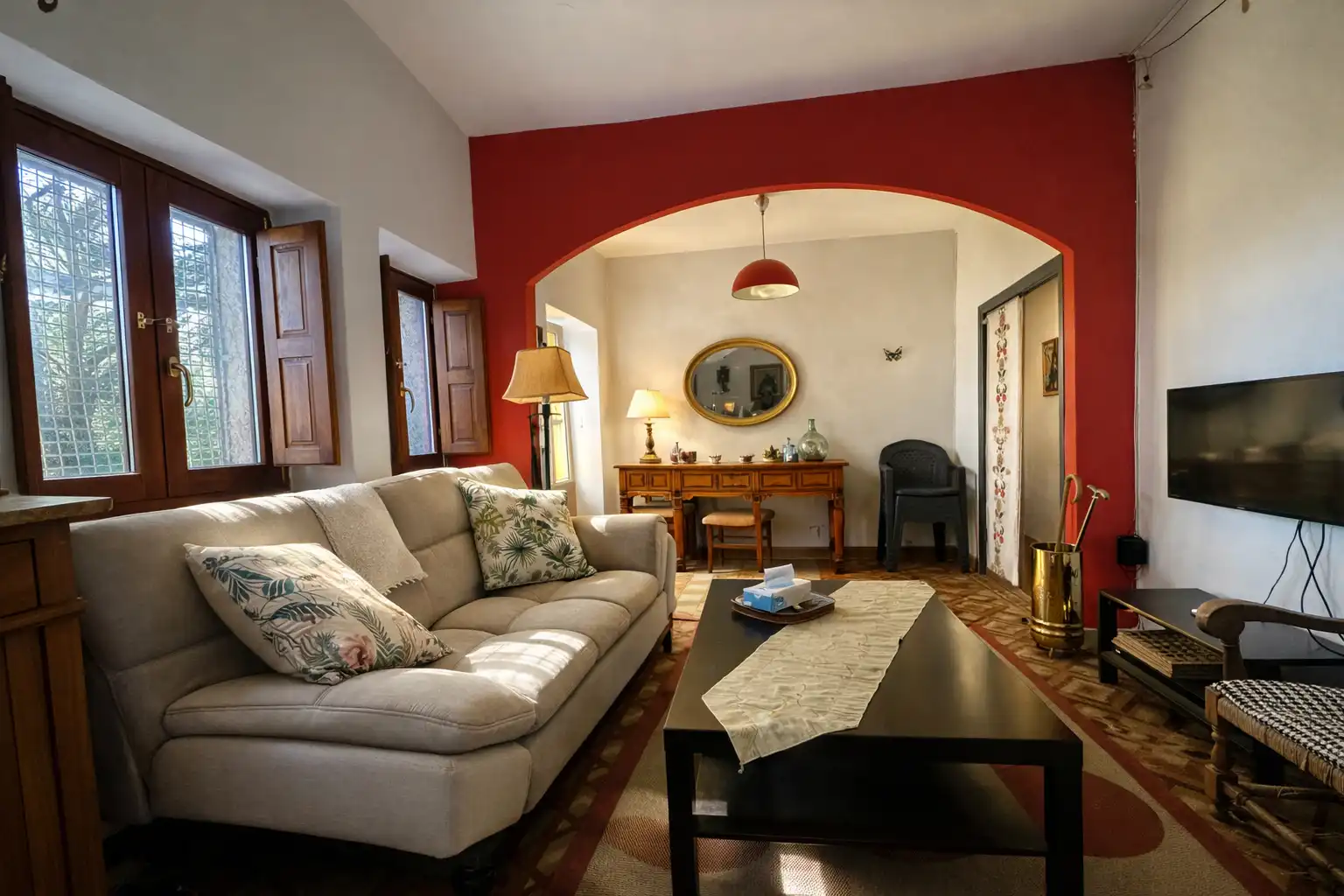 Sala d'estar de Casa o xalet en venda en Hoyo de Manzanares amb Jardí privat i Balcó