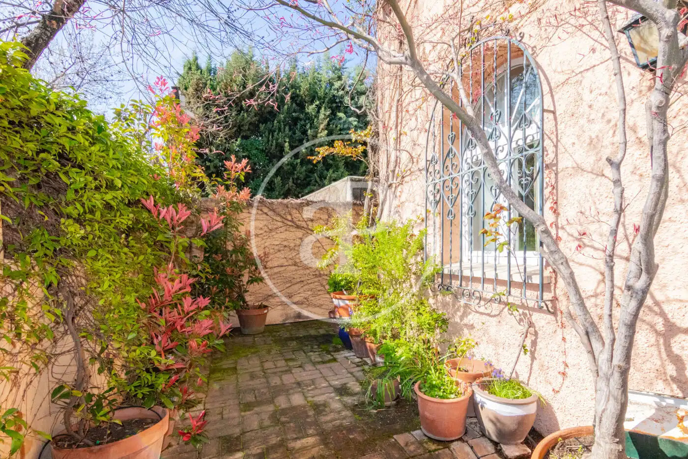 Terrassa de Casa o xalet de lloguer en Madrid amb Aire condicionat, Calefacció i Jardí privat