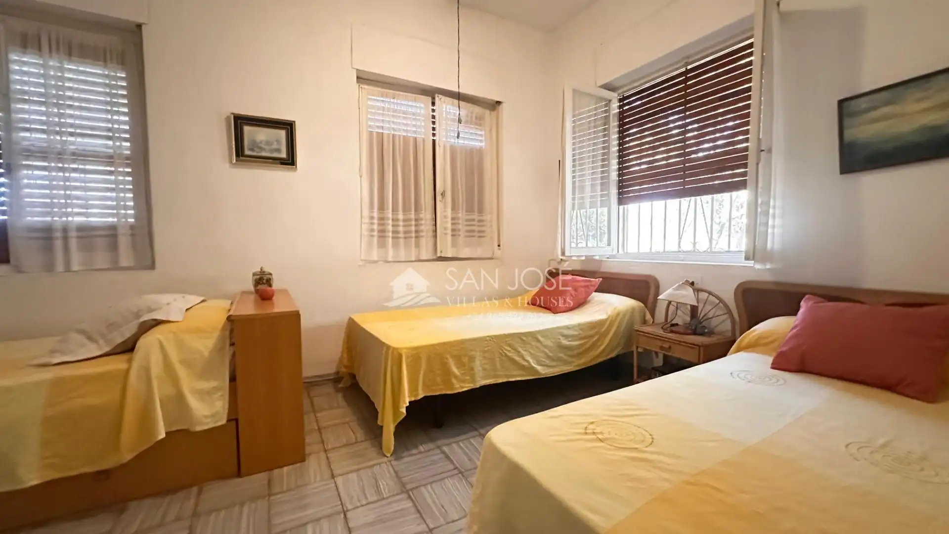 Bedroom of Houses for sale in Aspe  with Heating, Private garden and Terrace