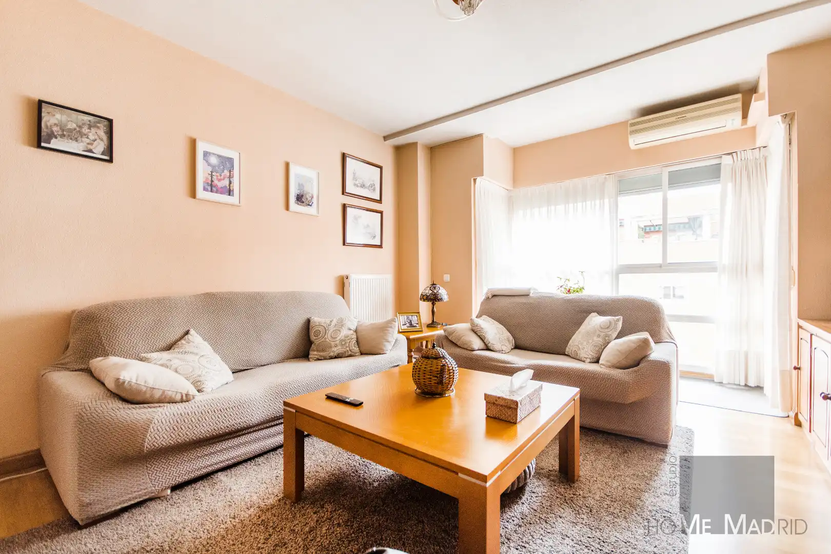 Sala de estar de Piso en venta en Madrid con Aire acondicionado, Calefacción y Parquet
