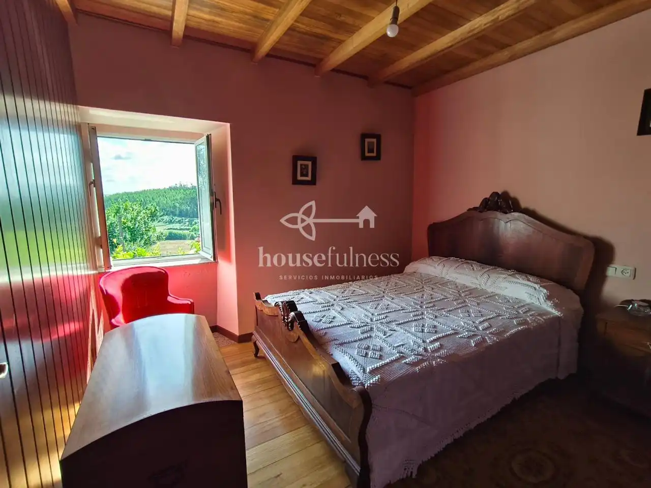 Bedroom of Houses for sale in San Sadurniño  with Heating and Private garden
