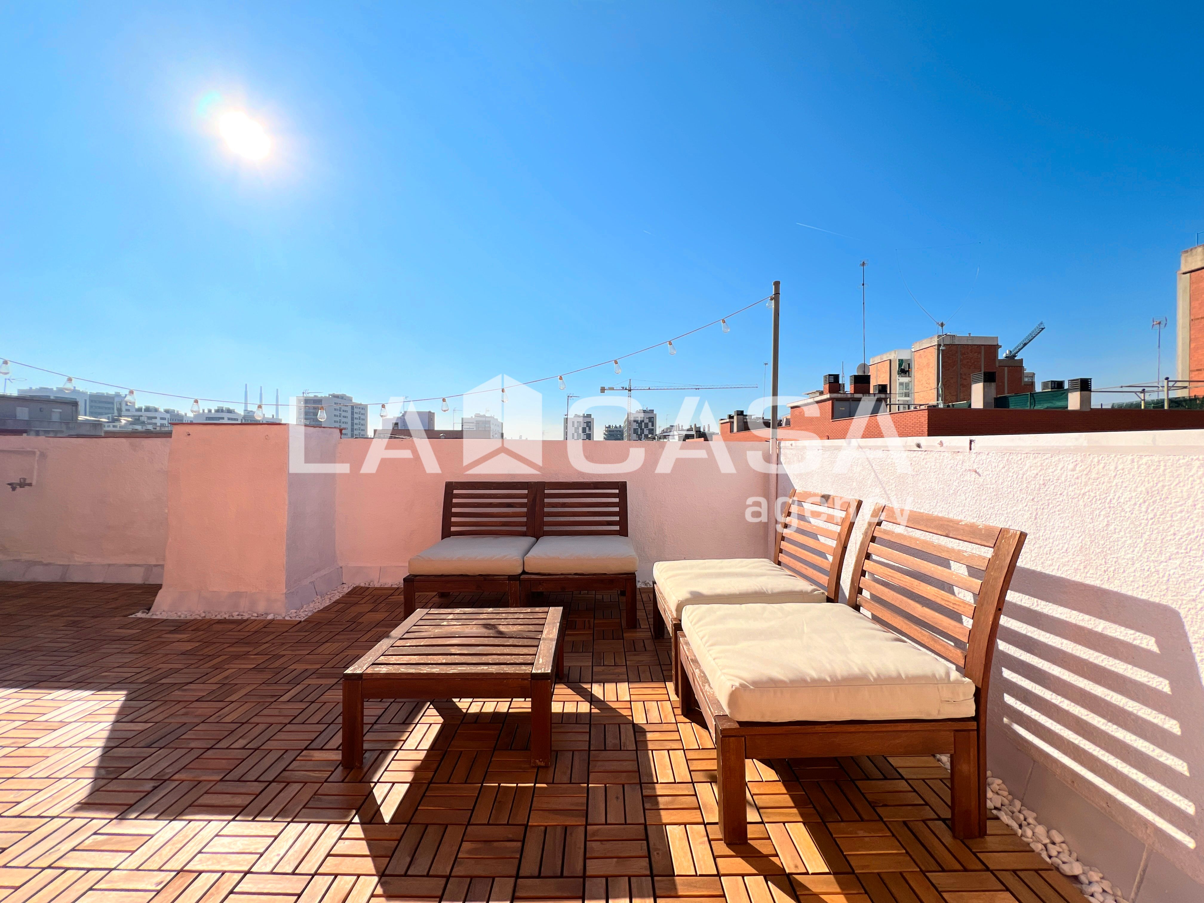 Terrassa de Àtic en venda en Badalona amb Calefacció i Terrassa
