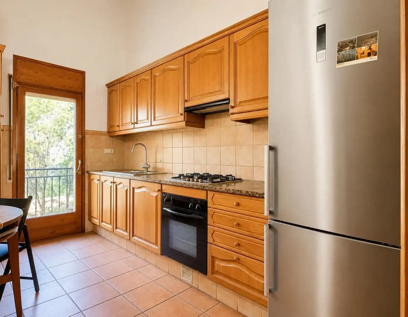 Cocina de Casa o chalet en venta en Bigues i Riells del Fai con Calefacción, Jardín privado y Terraza