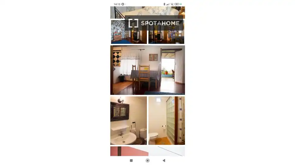 Baño de Apartamento para compartir en Santa Úrsula con Aire acondicionado, Terraza y Amueblado