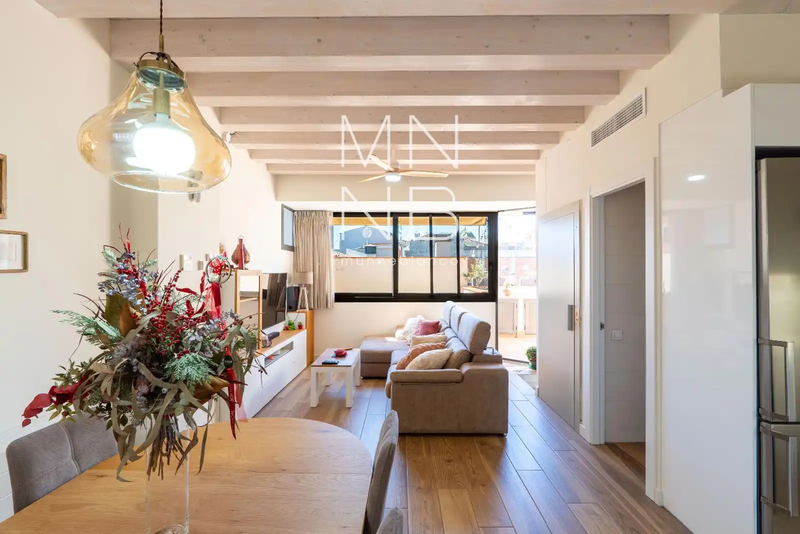 Living room of Detached homes for sale in Mataró  with Air Conditioner, Heating and Furnished