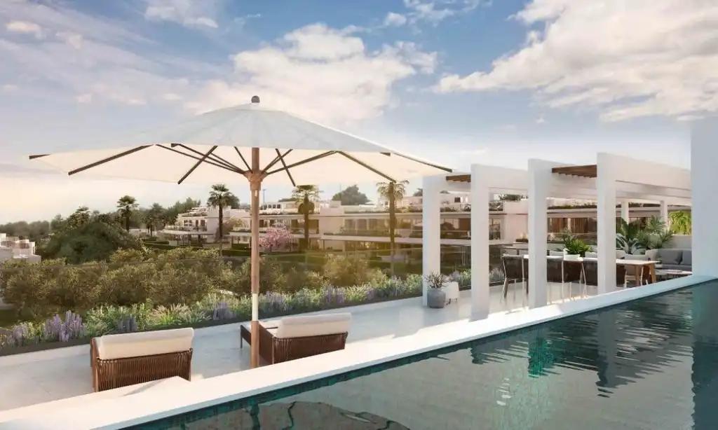 Terrace of Attic for sale in Marbella  with Air Conditioner, Heating and Private garden