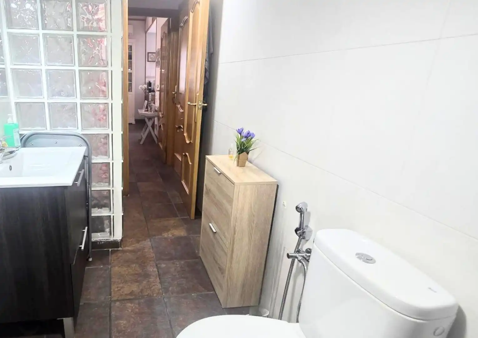 Baño de Casa adosada en venta en Sabadell con Aire acondicionado, Calefacción y Terraza