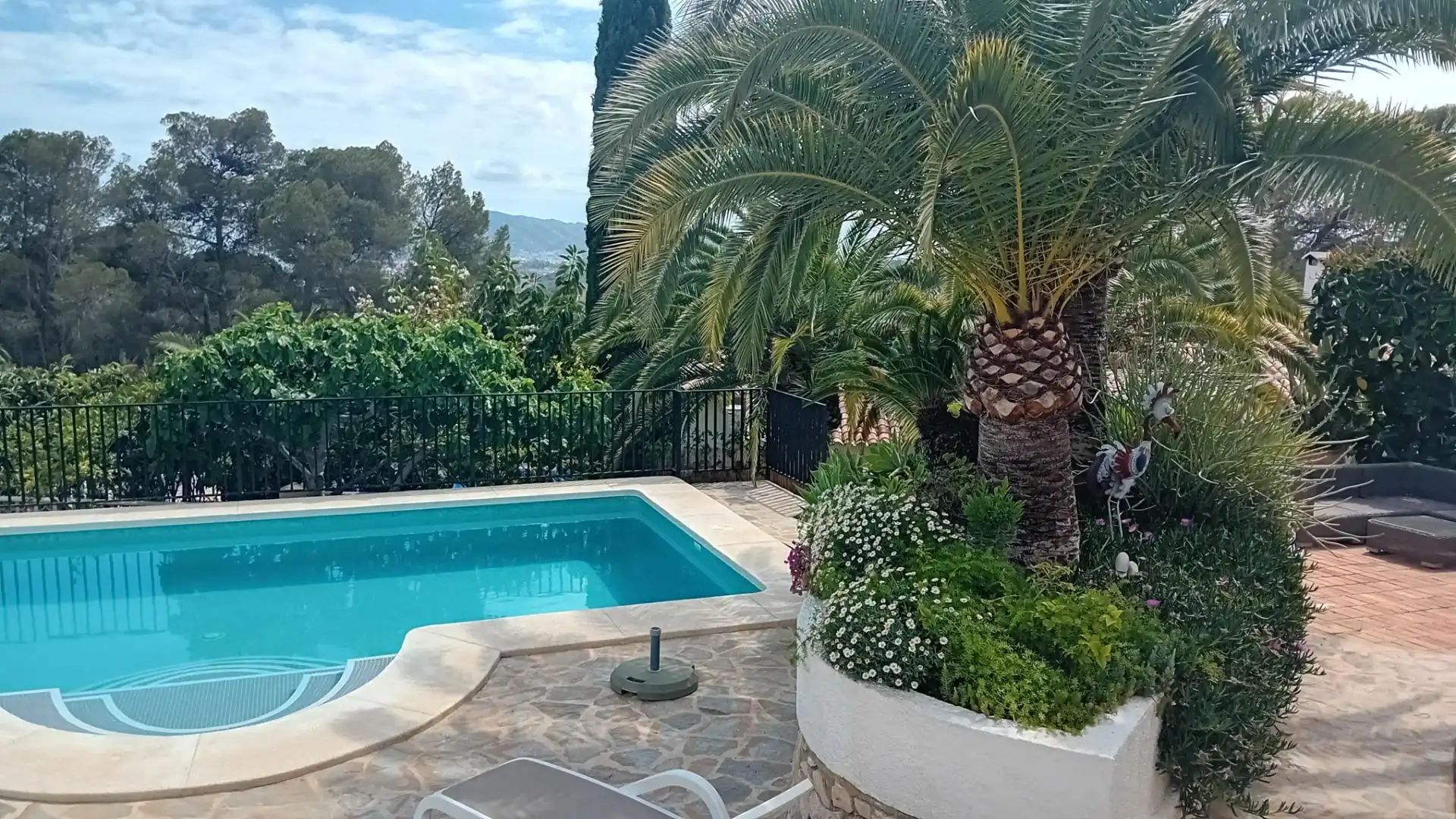 Swimming pool of Houses for sale in Altea la Vella