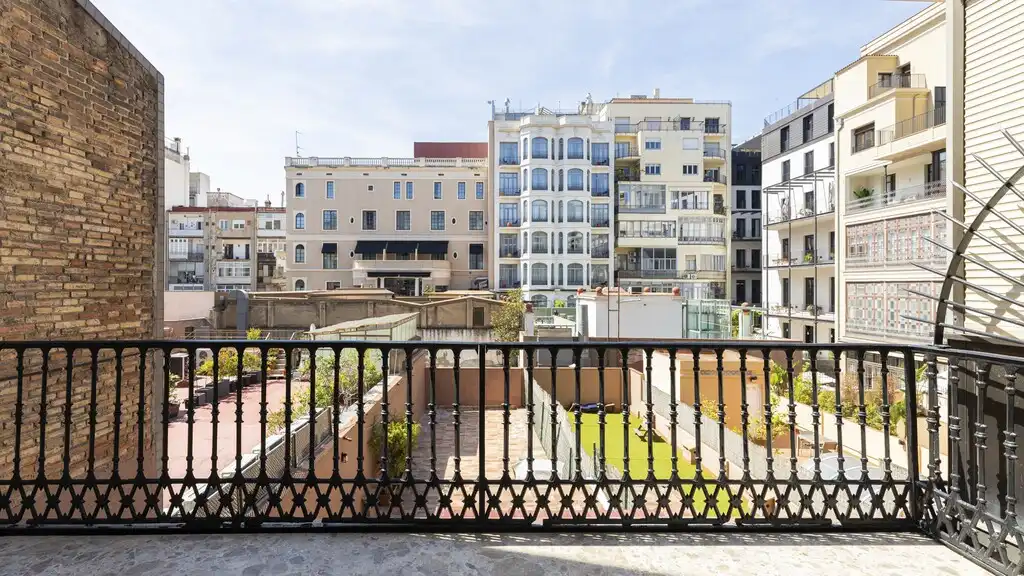 Terrasse von Wohnungen zum Verkauf in Barcelona mit Klimaanlage, Heizung und Terrasse