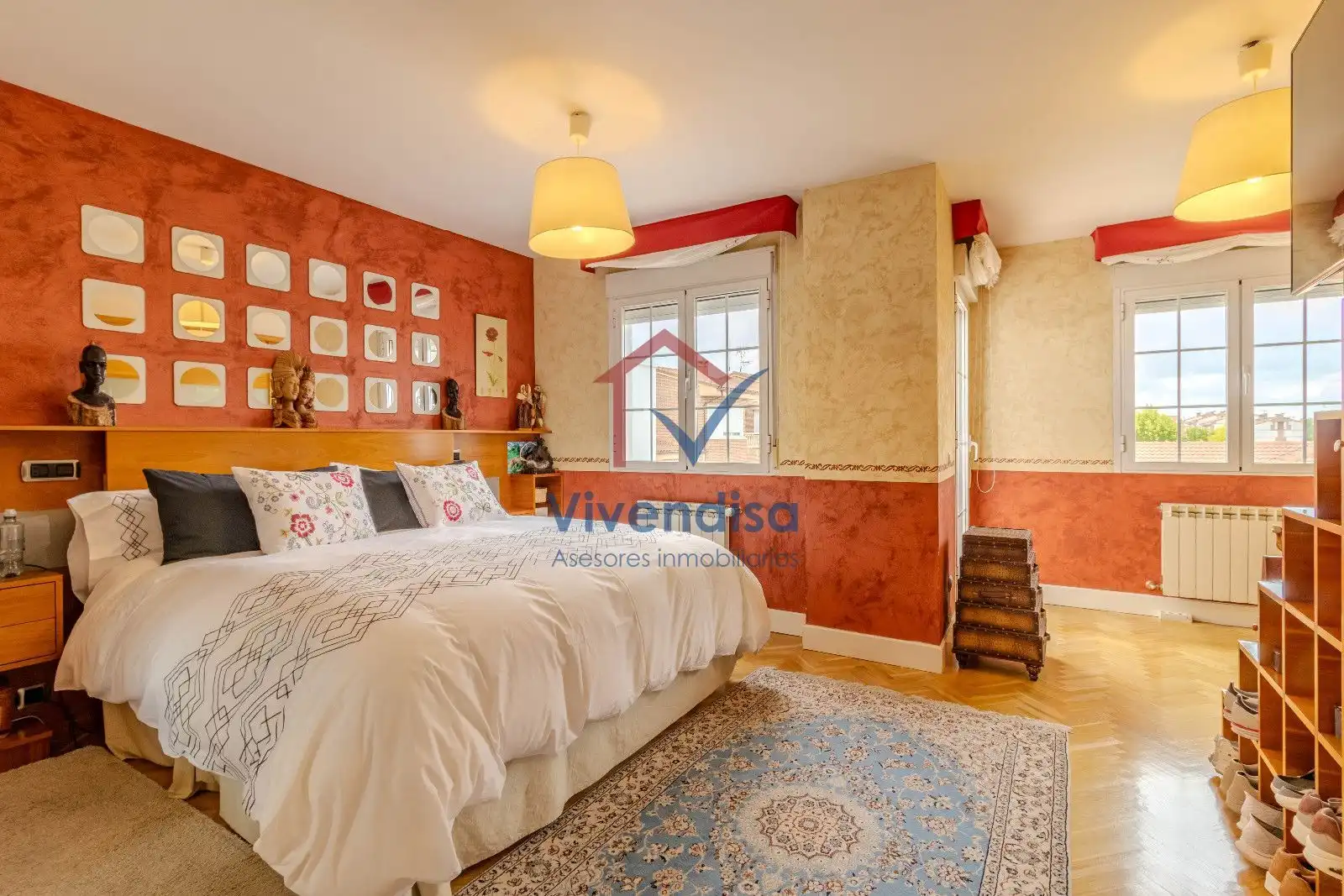 Habitación de Casa adosada en venta en Cabanillas del Campo con Terraza y Piscina