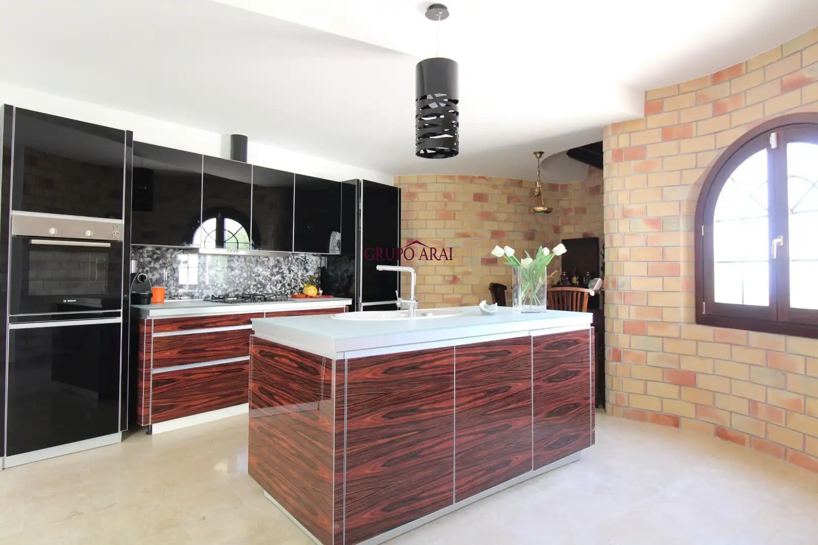 Cocina de Casa o chalet en venta en Altea con Calefacción, Jardín privado y Terraza