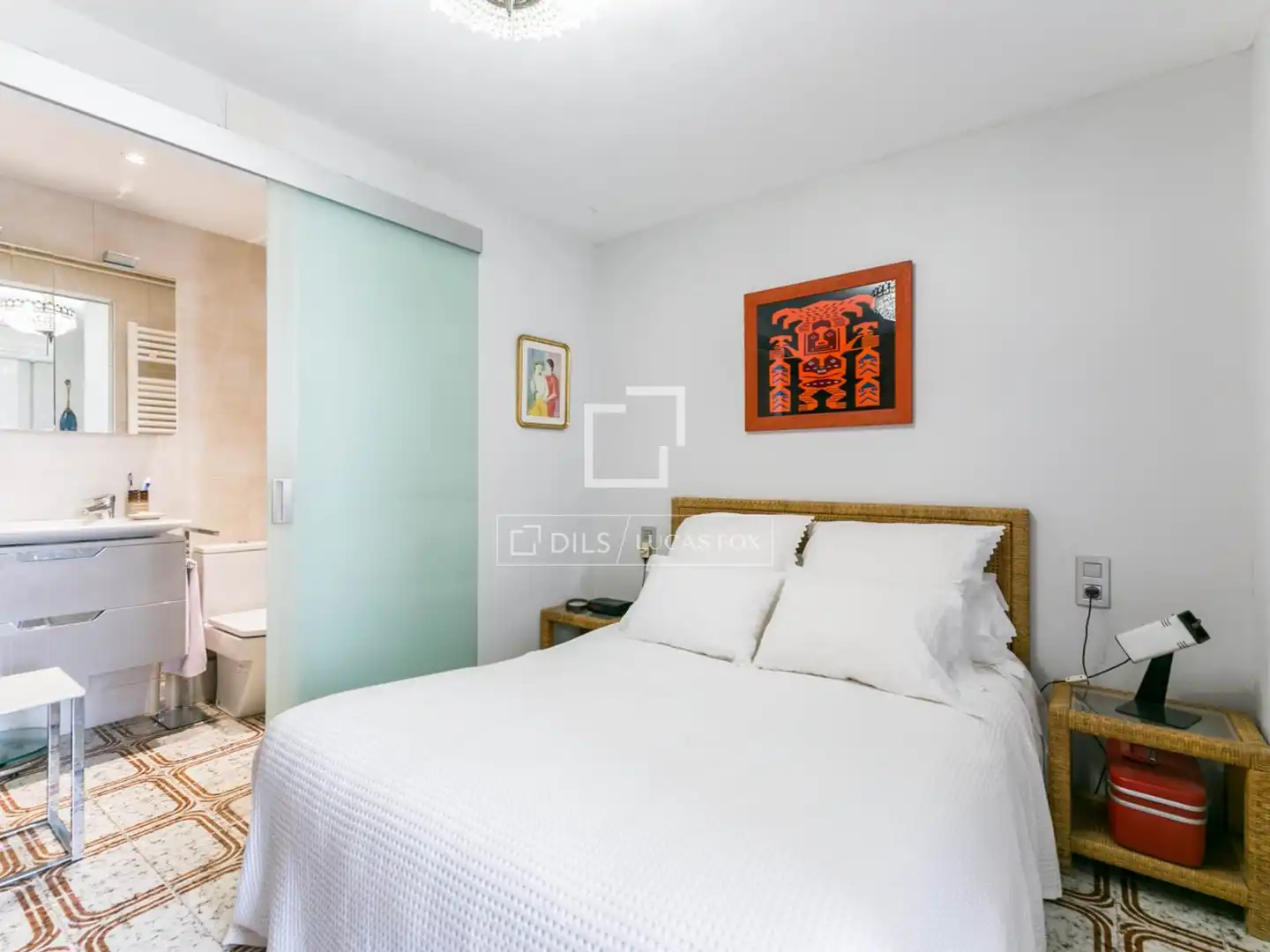 Schlafzimmer von Wohnung zum Verkauf in Castelldefels mit Heizung, Privatgarten und Terrasse