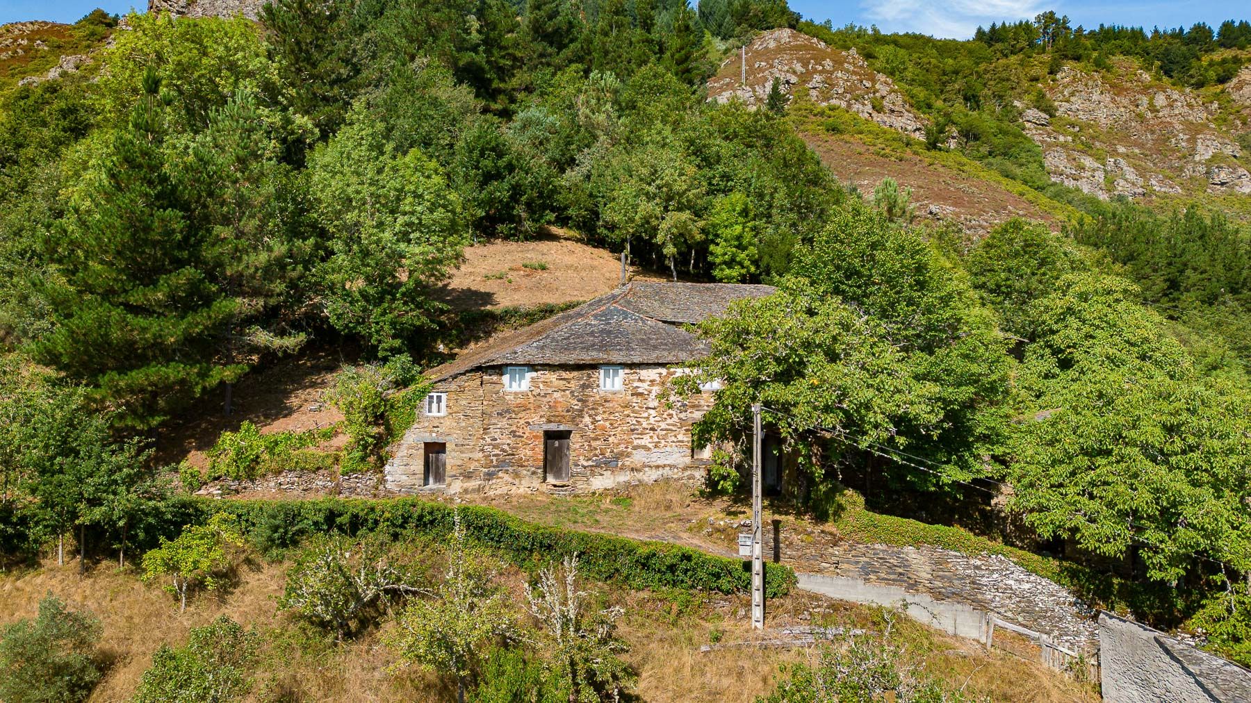 Vista exterior de Finca rústica en venda en Ibias amb Moblat
