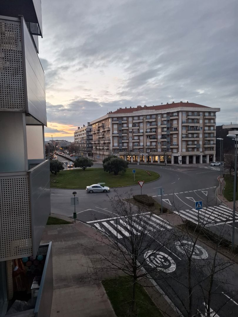 Exterior view of Flat for sale in  Logroño  with Heating, Storage room and Swimming Pool