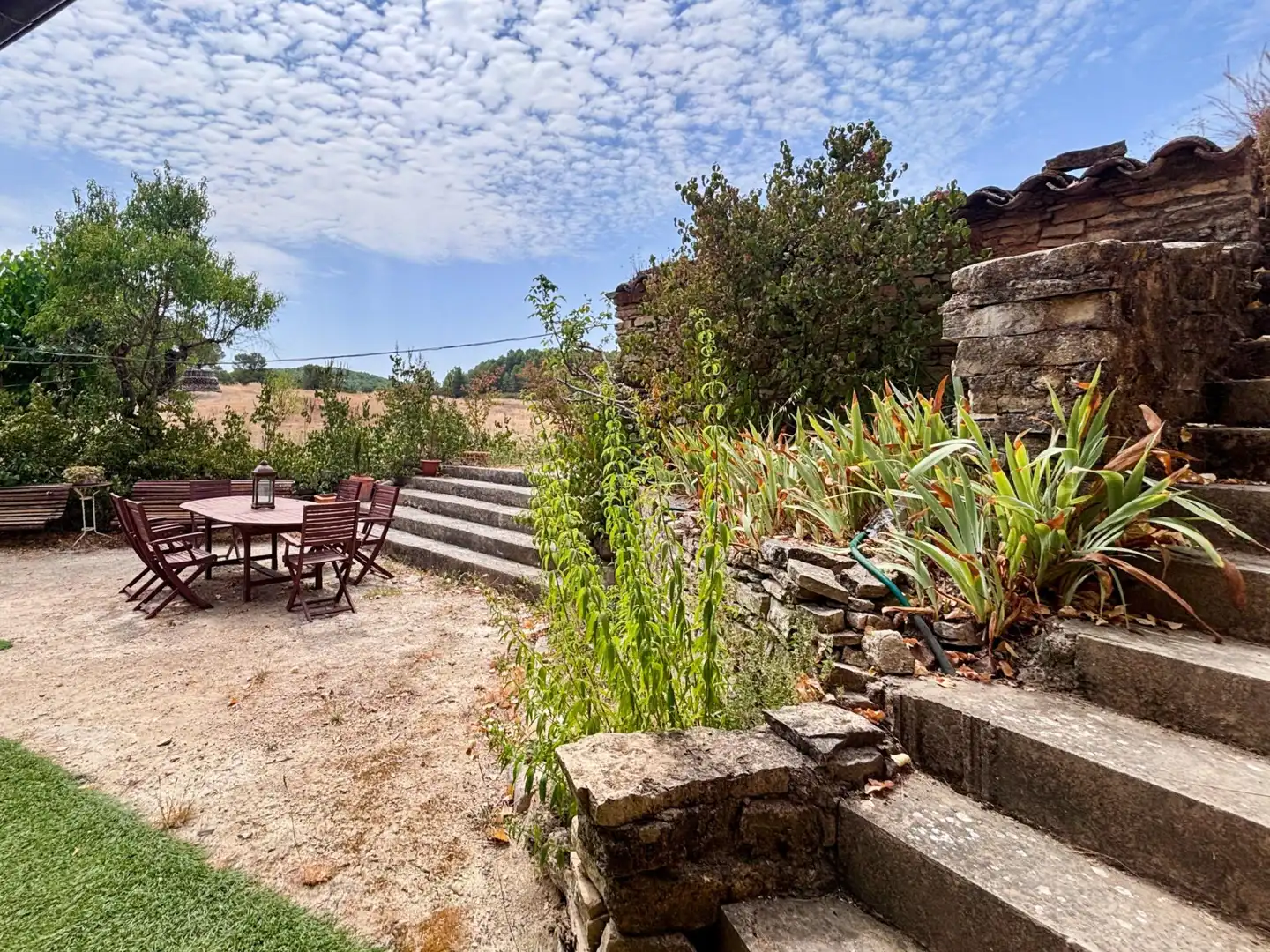Terrace of Country homes for sale in Querol  with Heating, Terrace and Swimming Pool