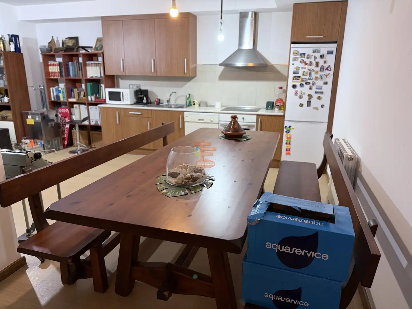Kitchen of Houses for sale in Zaragoza  with Air Conditioner, Heating and Private garden