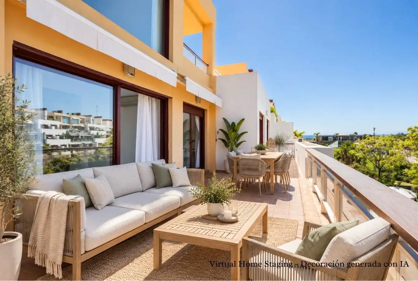 Terrace of Duplexes for sale in Los Flamingos
