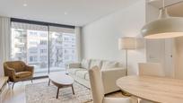 Wohnzimmer von Wohnung miete in  Barcelona Capital mit Klimaanlage, Heizung und Terrasse