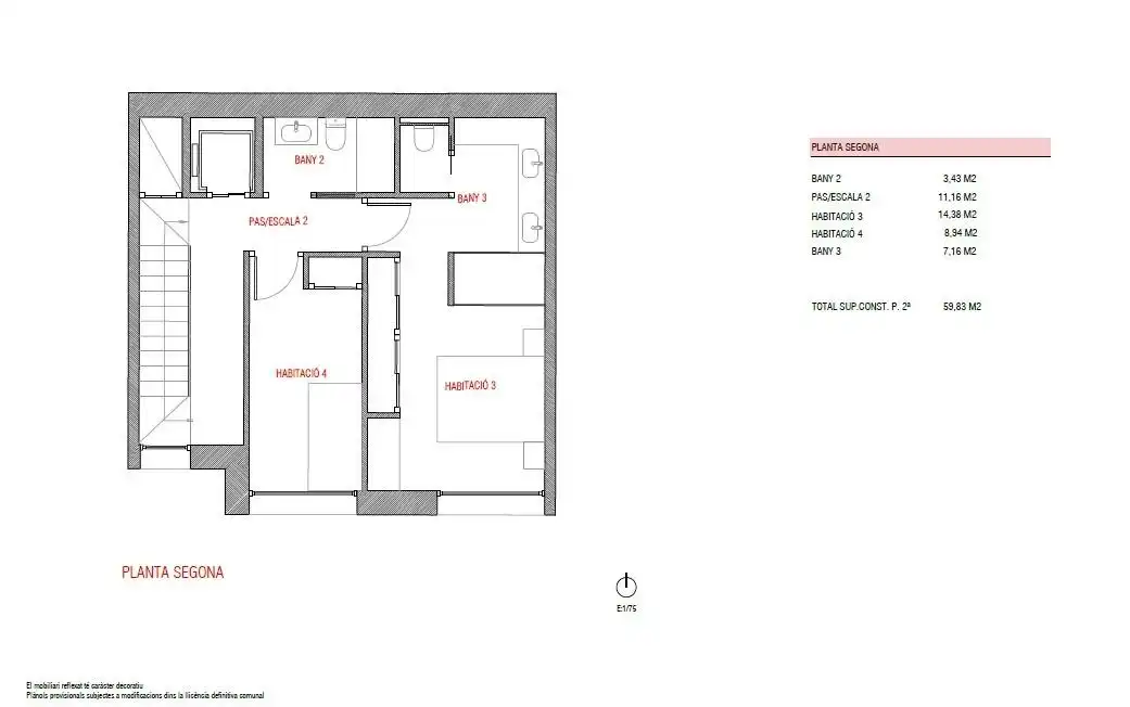Adosado con terraza en venta en Canillo pueblo, imagen 19