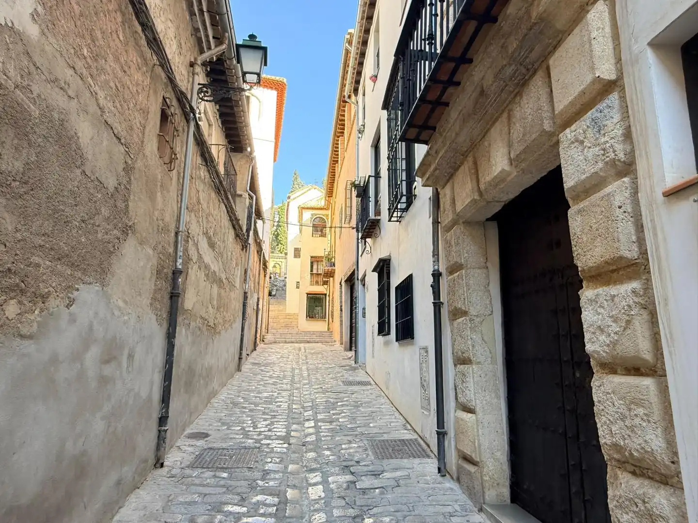Vista exterior de Apartamento de alquiler en Albaicín