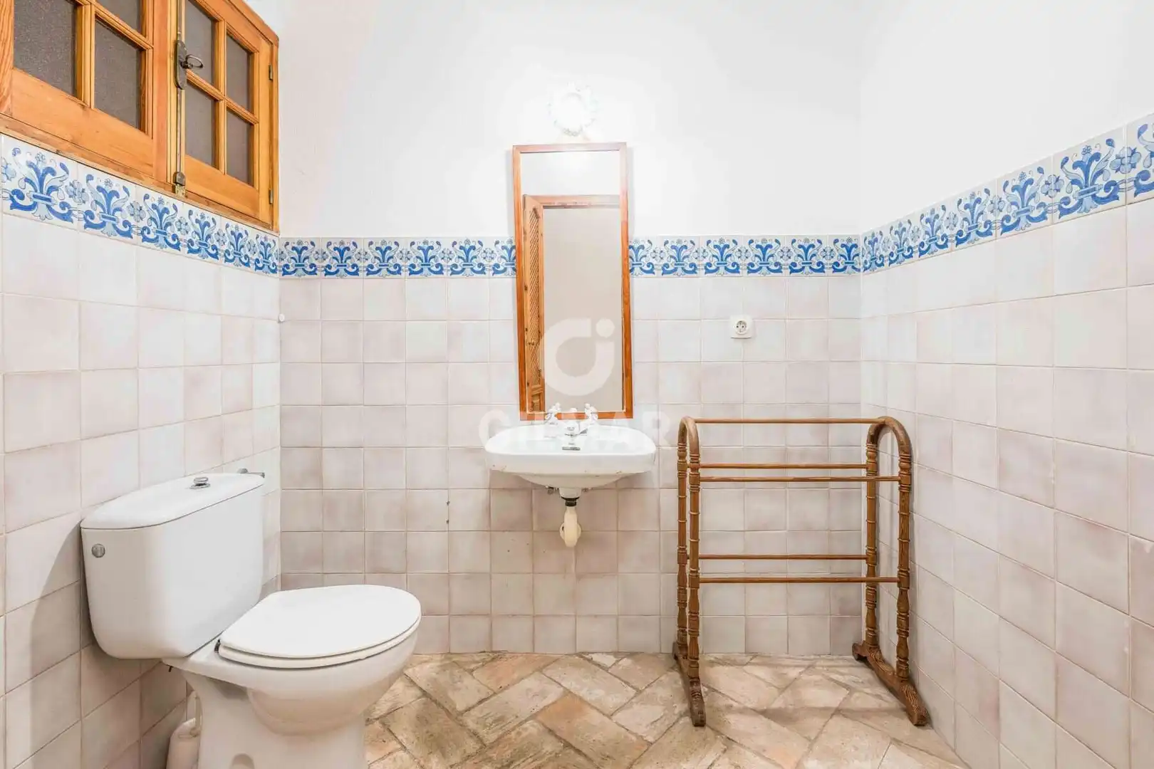 Baño de Casa o chalet en venta en Valencina de la Concepción con Calefacción, Jardín privado y Piscina