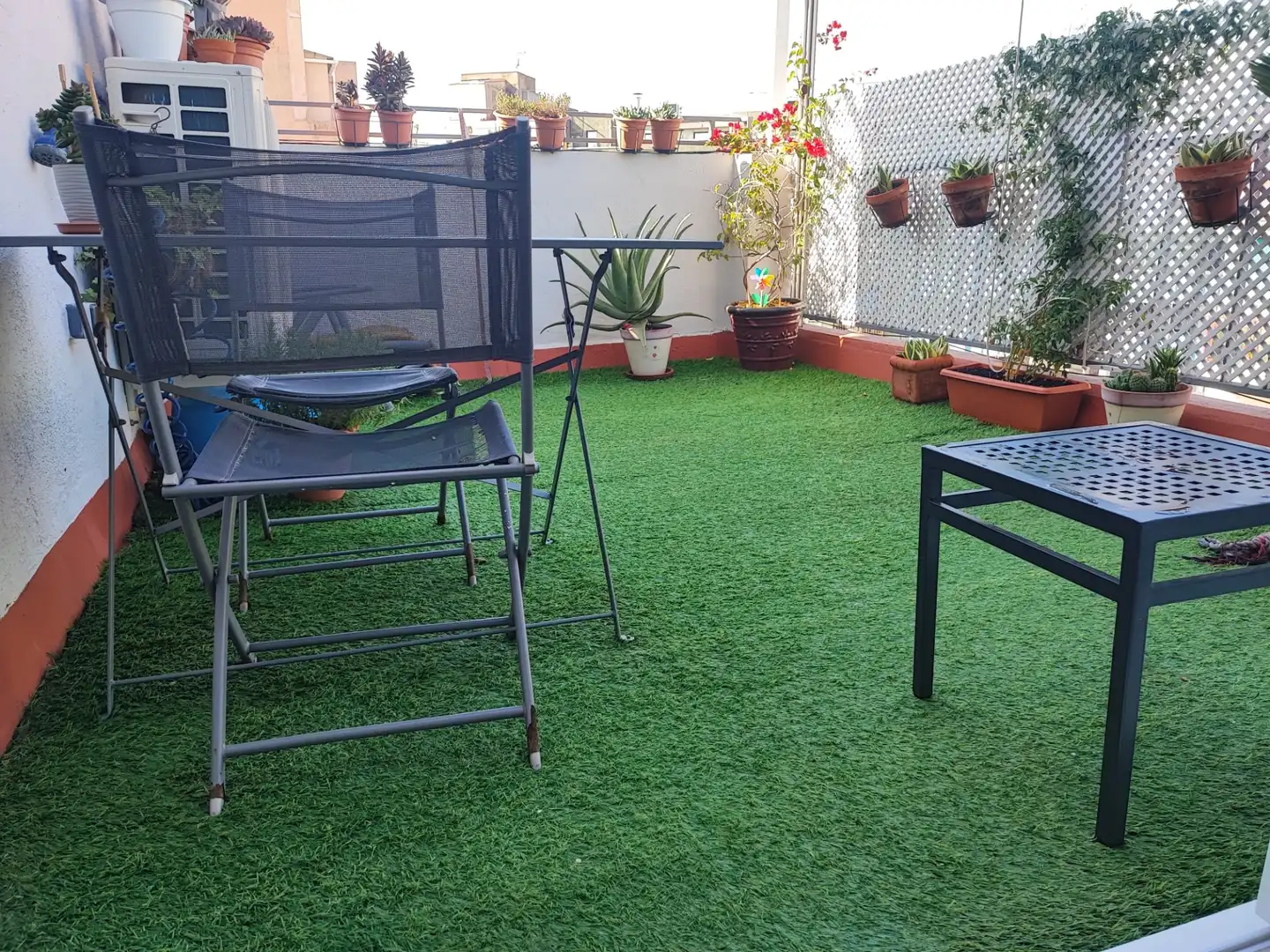 Terrasse von Dachboden zum Verkauf in Tarragona mit Klimaanlage, Heizung und Parkett