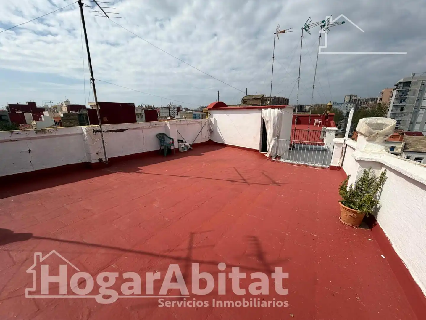 Terraza de Piso en venta en Valencia con Trastero y Balcón