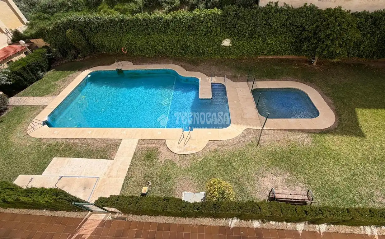 Piscina de Piso en venta en Mijas con Terraza y Piscina comunitaria