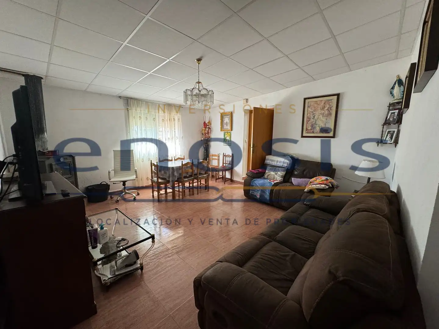 Sala d'estar de Finca rústica en venda en Torre-Pacheco amb Aire condicionat
