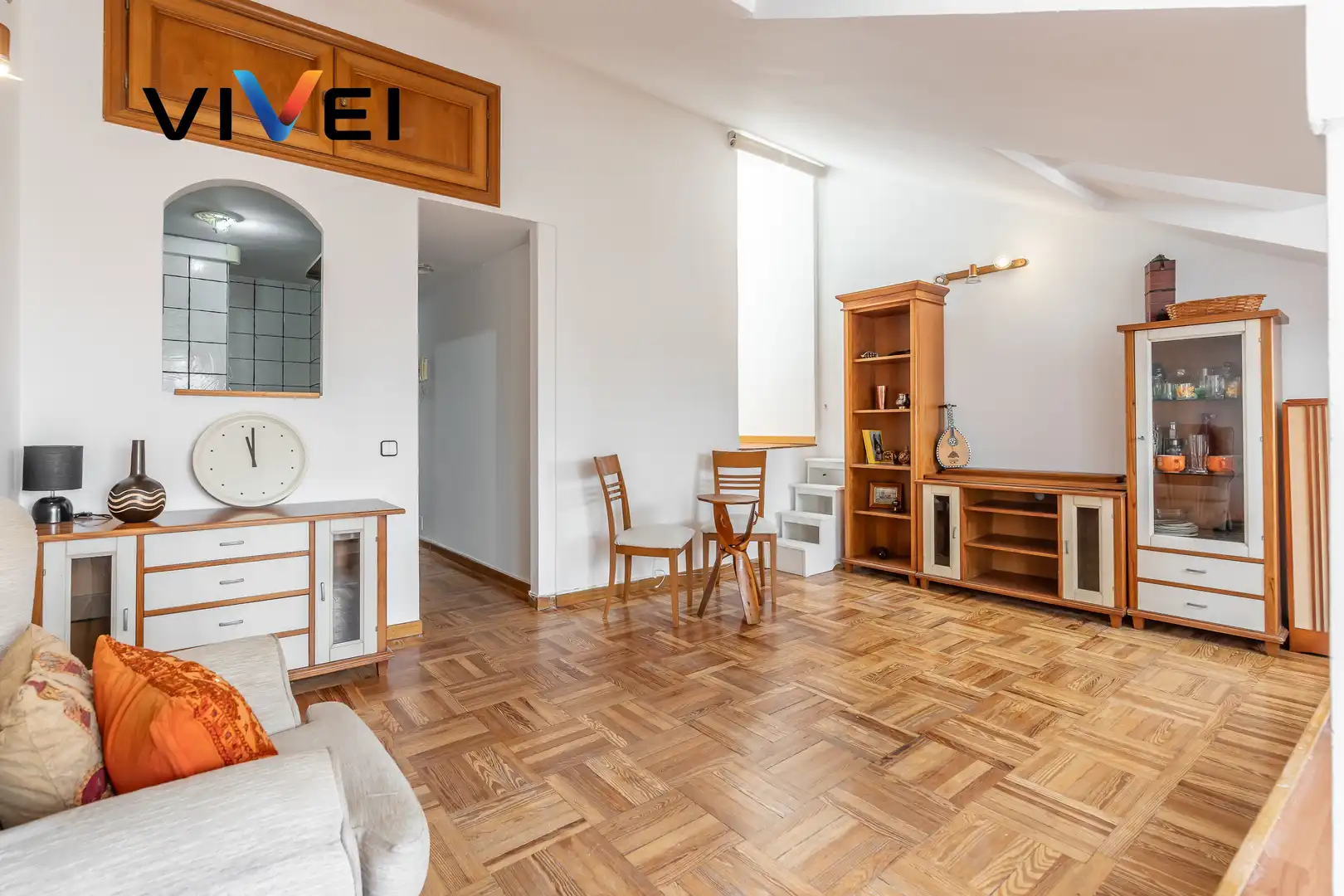 Sala d'estar de Àtic en venda en Madrid amb Calefacció i Terrassa
