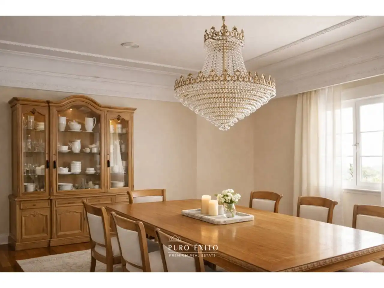 Dining room of Houses for sale in Málaga  with Air Conditioner, Heating and Private garden
