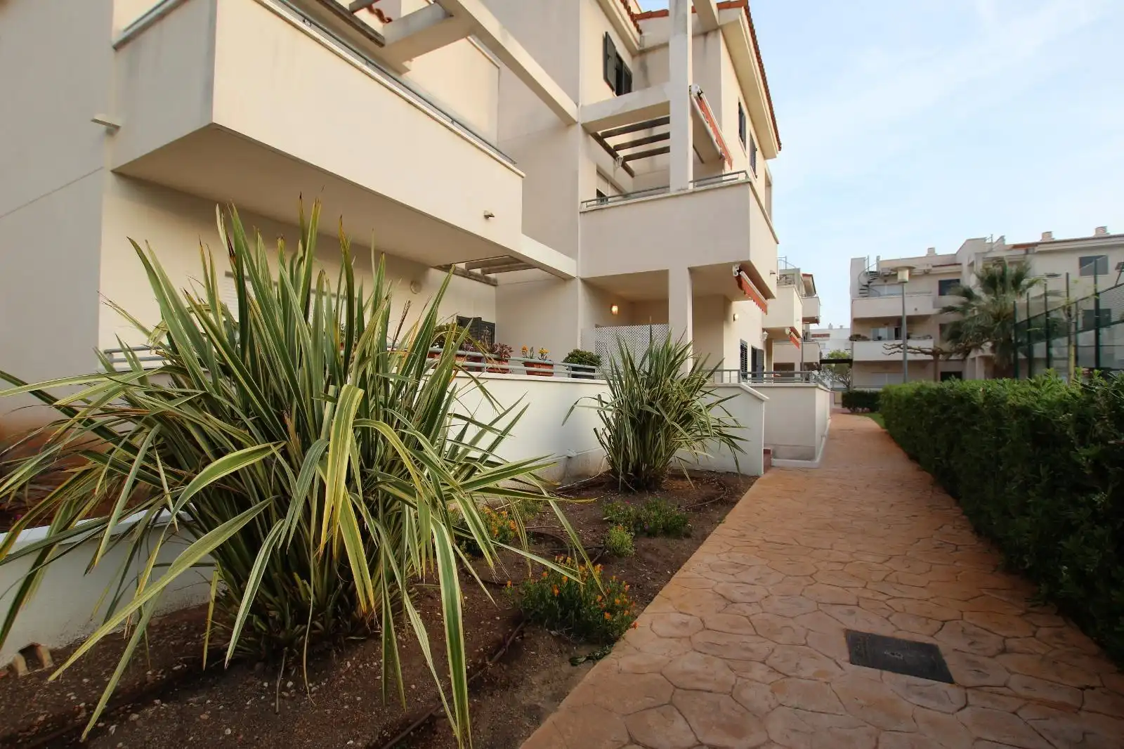 Terrassa de Apartament en venda en Alcalà de Xivert amb Aire condicionat, Jardí privat i Terrassa