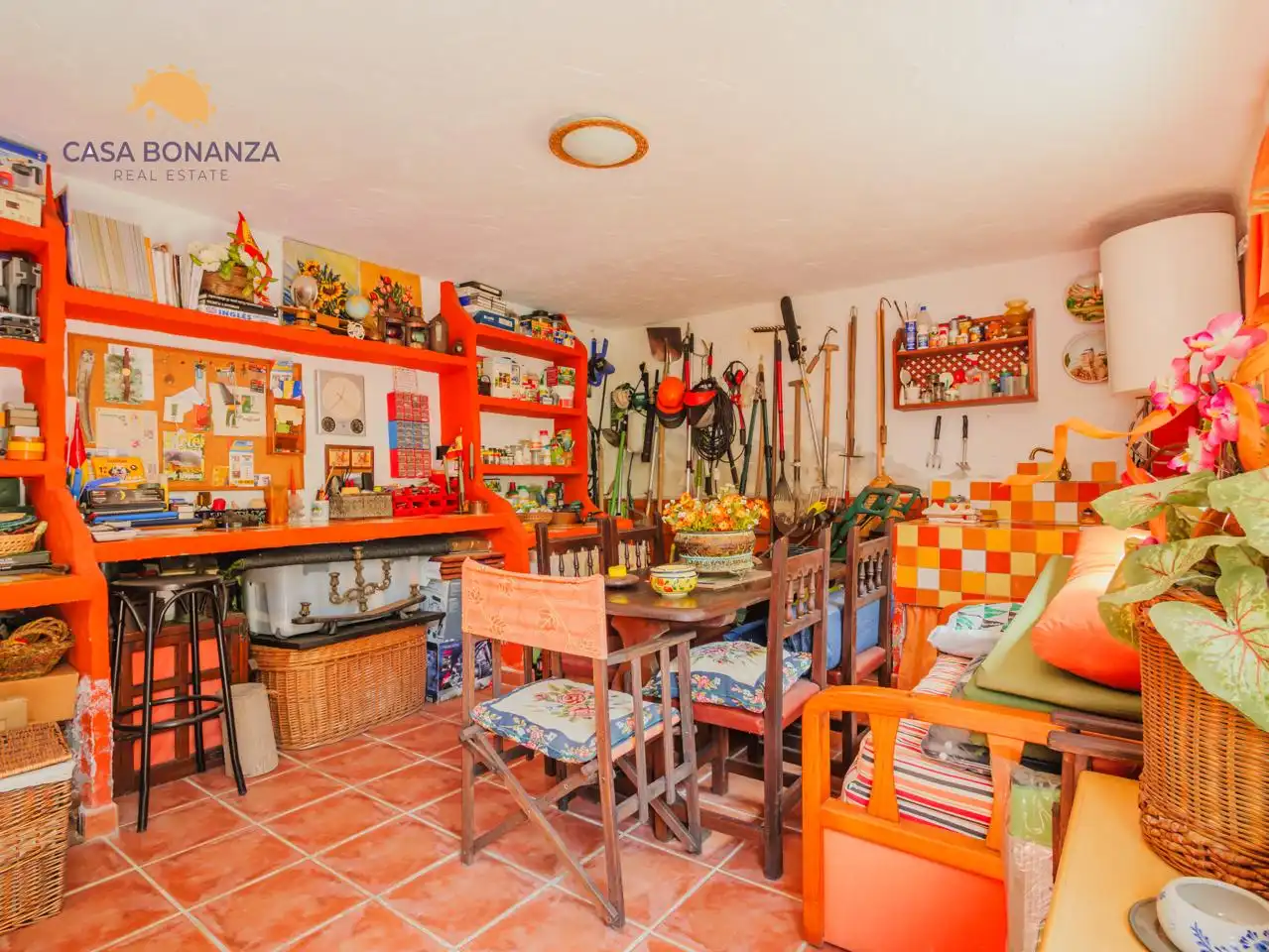 Cocina de Finca rústica en venta en Jete con Aire acondicionado, Jardín privado y Terraza