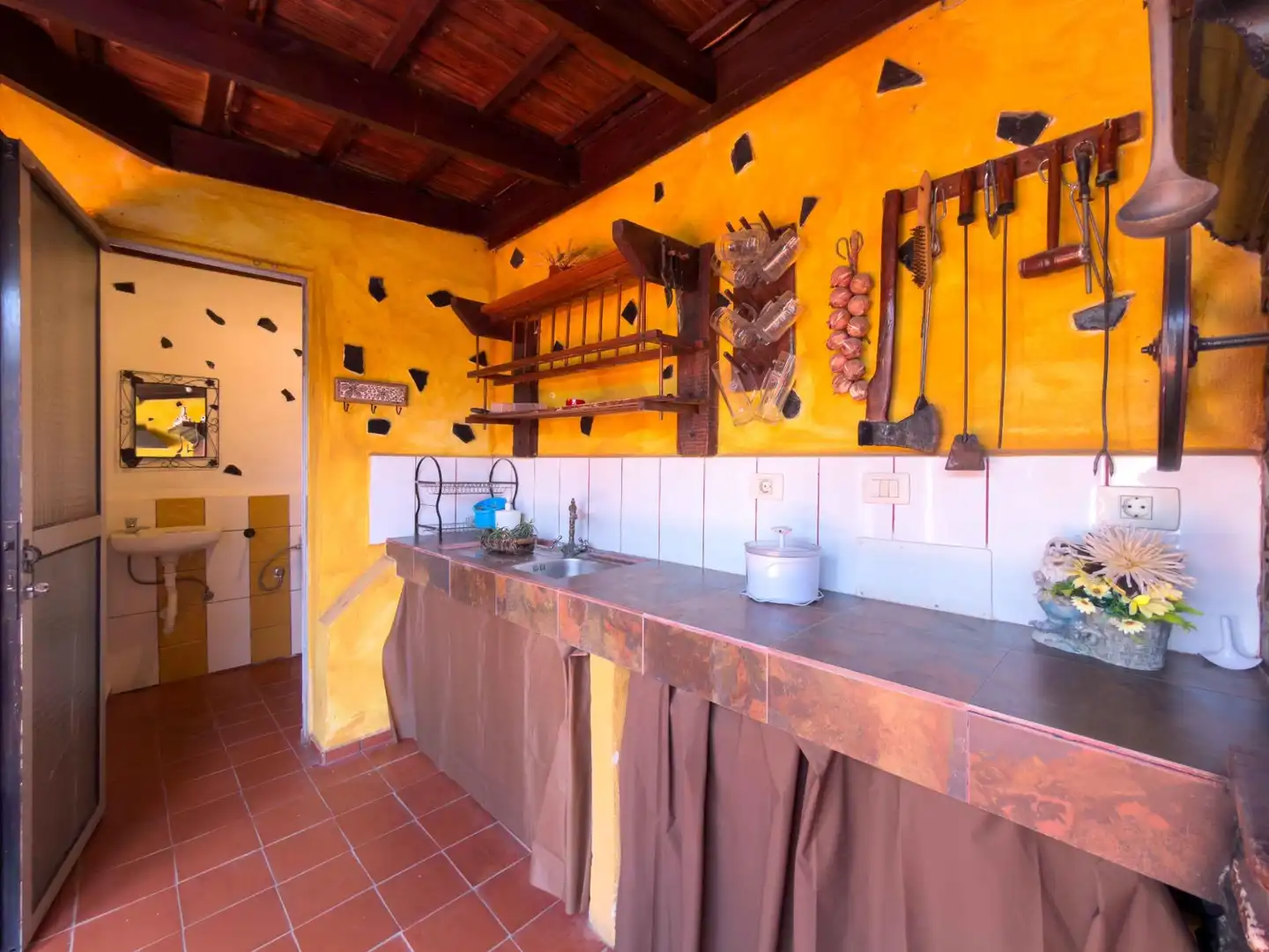Cocina de Casa adosada en venta en Arico