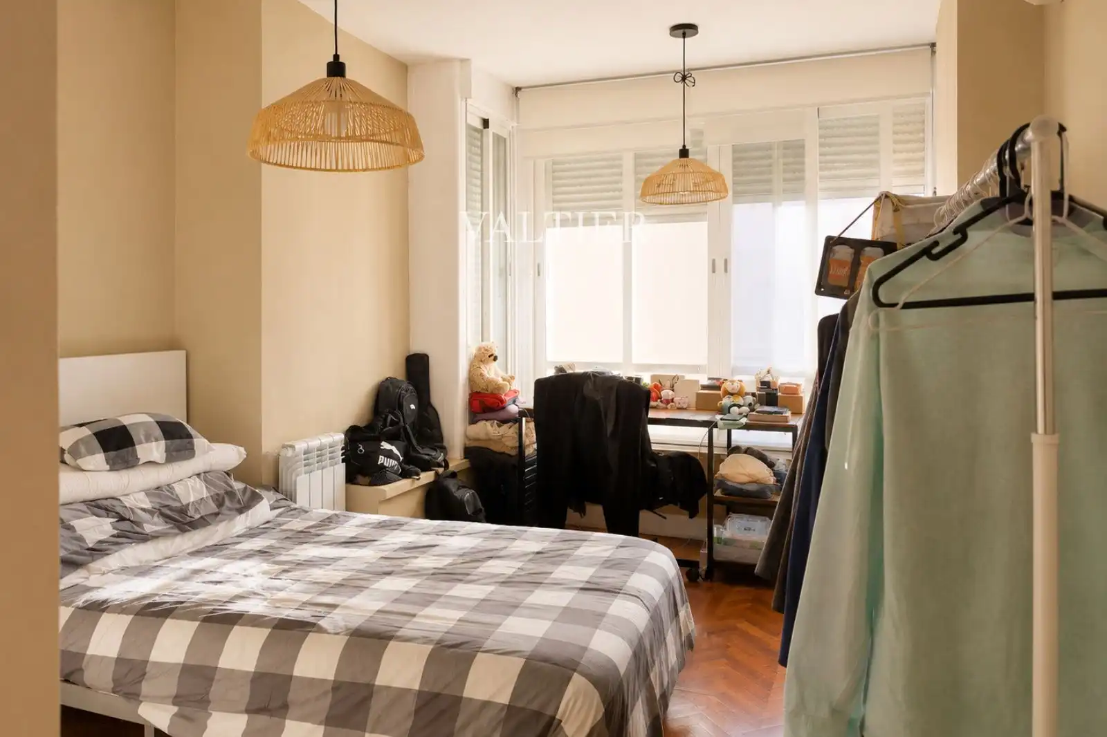 Habitación de Piso de alquiler en Madrid con Aire acondicionado y Amueblado