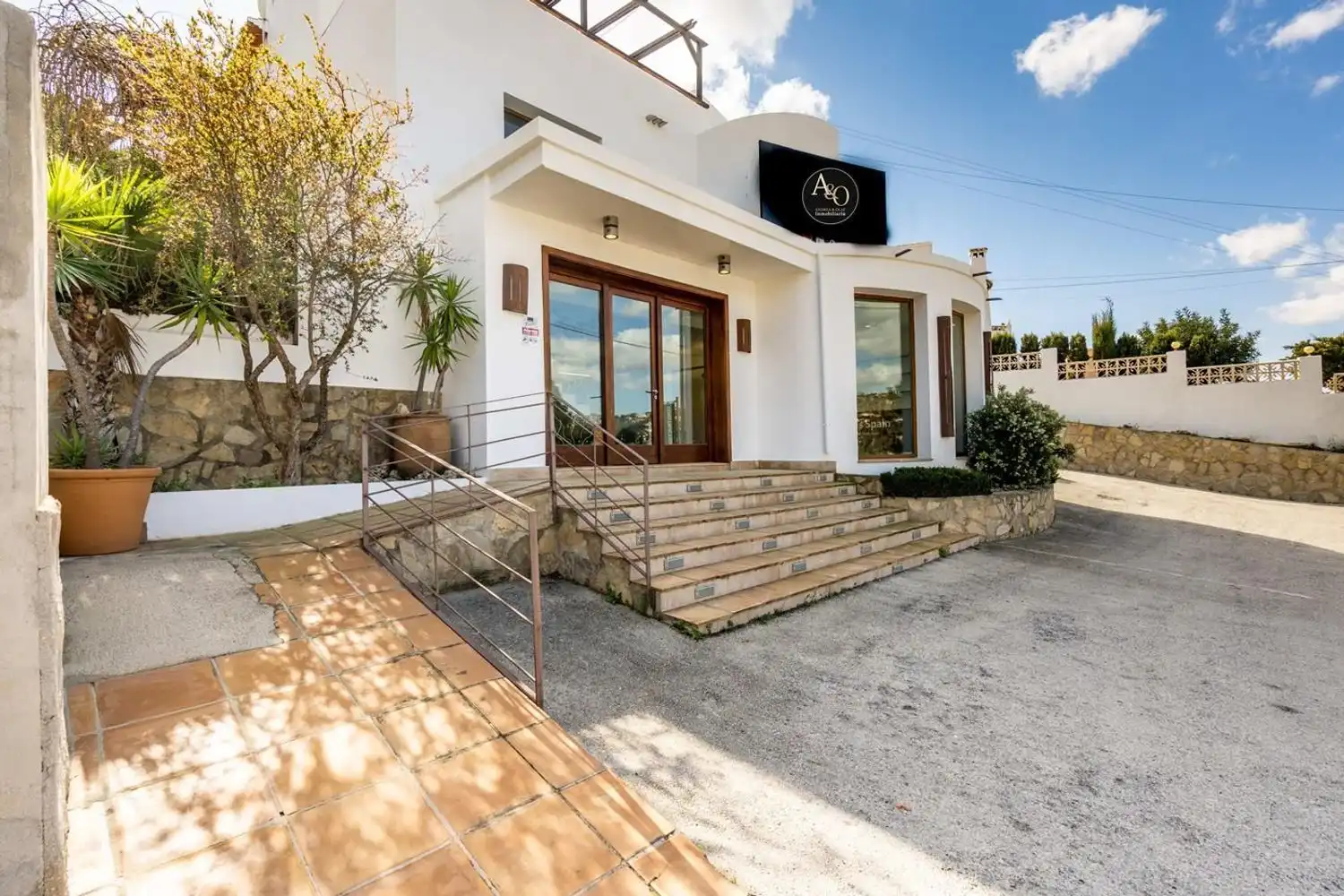 Vista exterior de Local en venta en Benissa