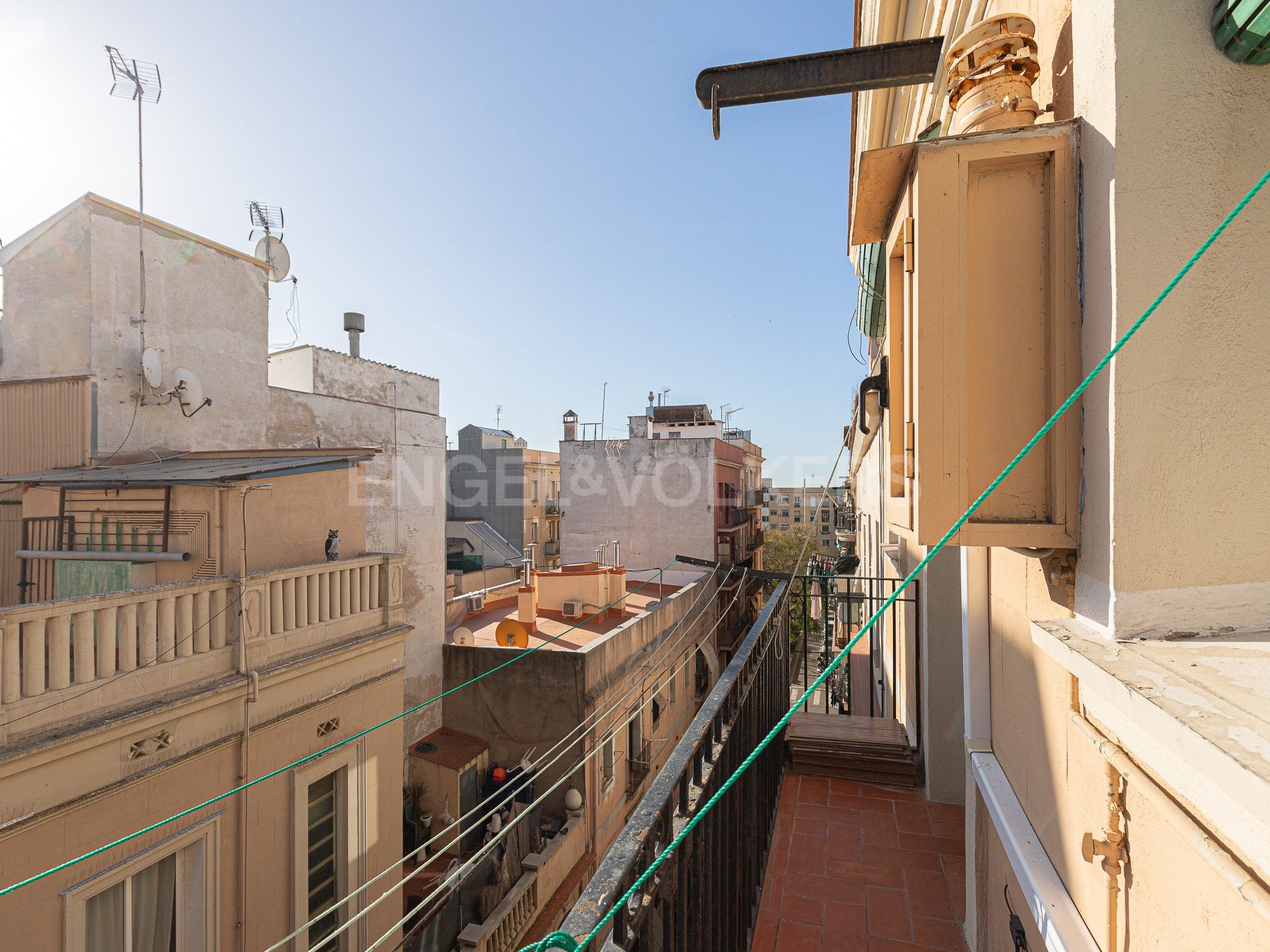 Balcony of Apartment for sale in  Barcelona Capital  with Heating
