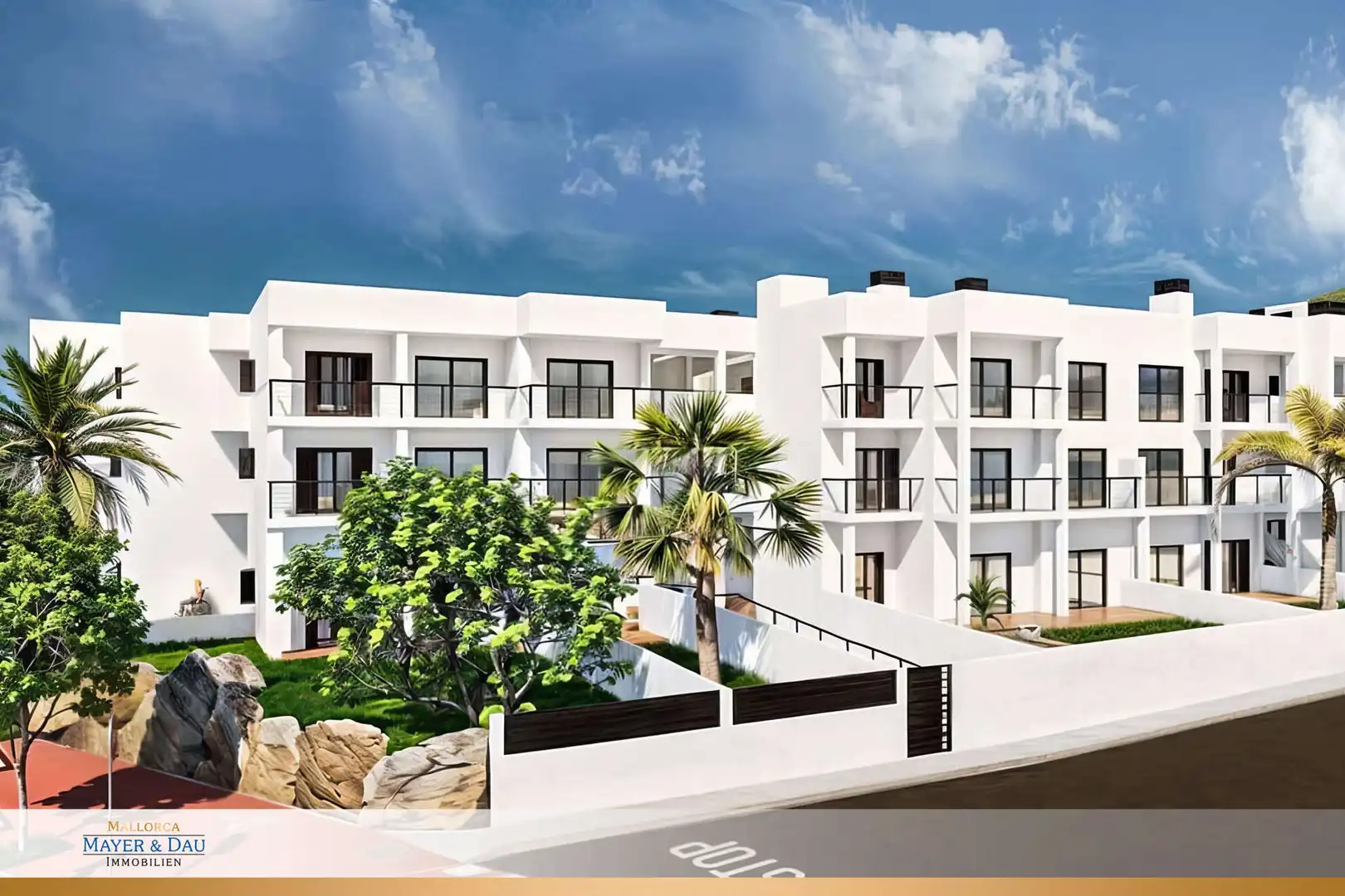 Exterior view of Flat for sale in Son Servera  with Heating, Furnished and Balcony